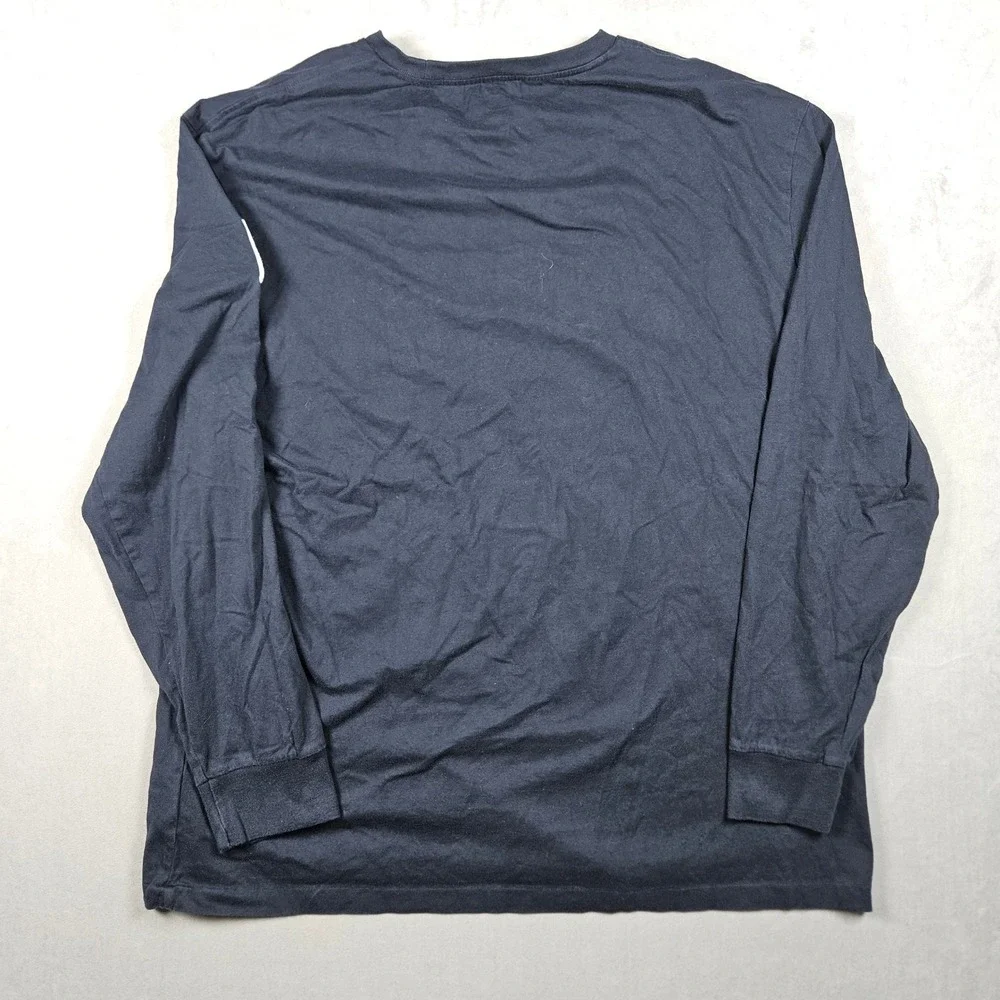 Polo Ralph Lauren T-Shirt Mens XL Navy Blue USA Flag Patch Embroidery Classic